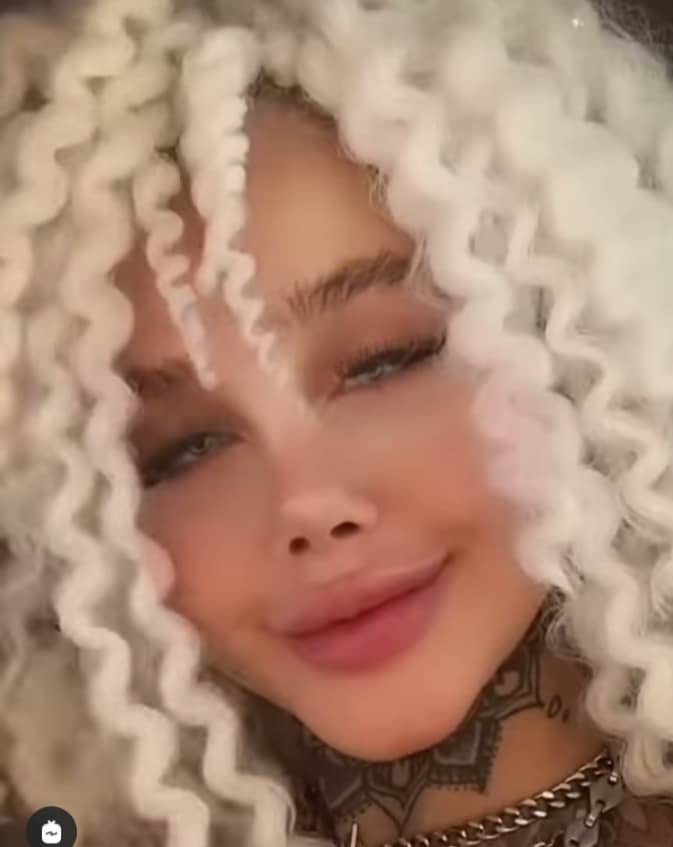 نمونه اکستنشن مو 2